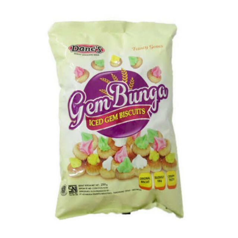 

DANE'S Gem Bunga Biskuit 200 gr