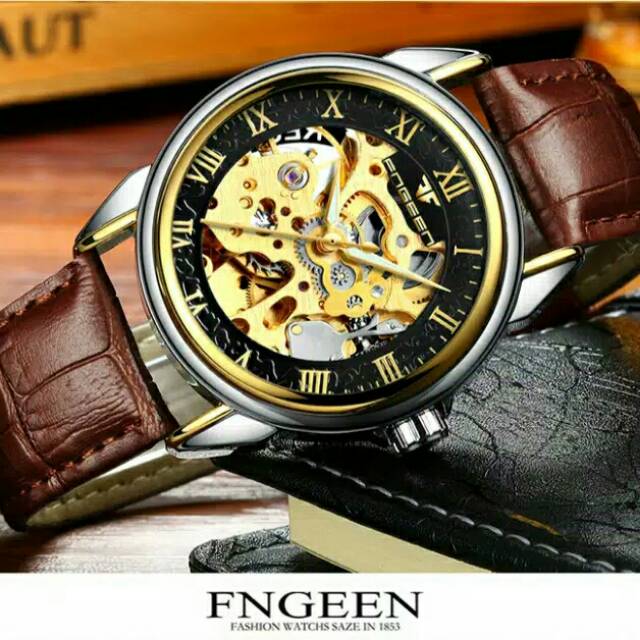 Jam Tangan Mekanik Otomatis FNGEEN 8866