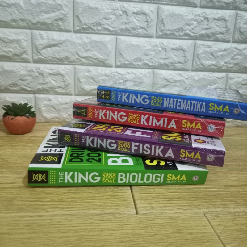 BUKU SMA THE KING DRILLING 2000 SOAL MATEMATIKA, KIMIA, FISIKA, BIOLOGI Untuk Kelas X, XI, XII-2