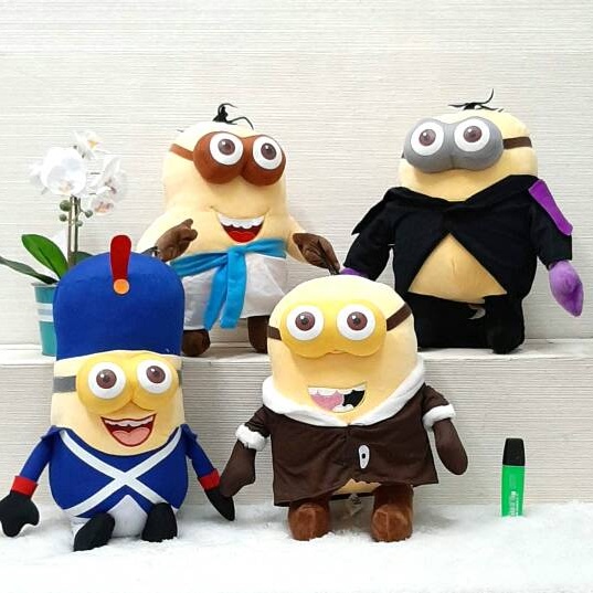 Boneka Minion Kostum 30cm/12&quot;/boneka discapable me