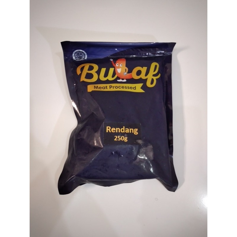 

BULAF DAGING RENDANG HALAL MUI TANPA MSG TANPA PENGAWET DAN TANPA PEWARNA MAKANAN SEHAT