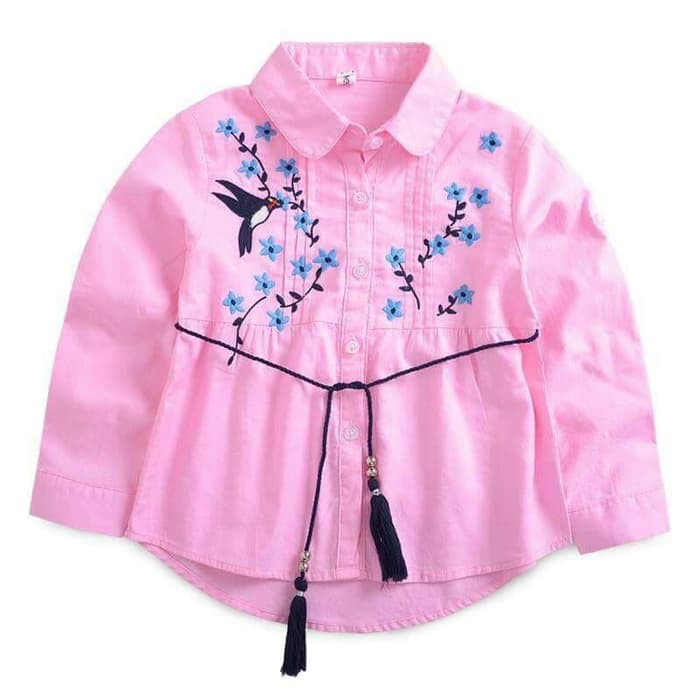 Baju Anak Perempuan Baju Atasan anak Kemeja Anak Perempuan Blouse - 2-3 tahun PROMO