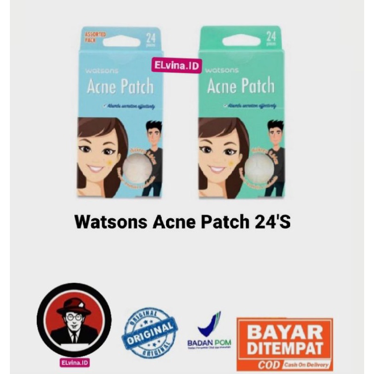 Acne patch / obat jerawat /obat jerawat tempel by Watsons