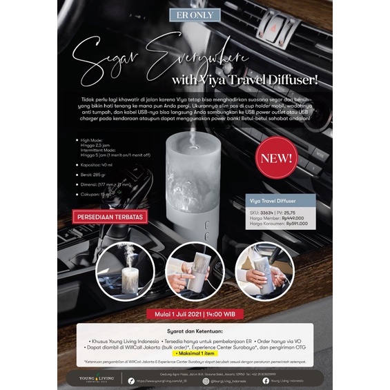 Viya Travel Diffuser