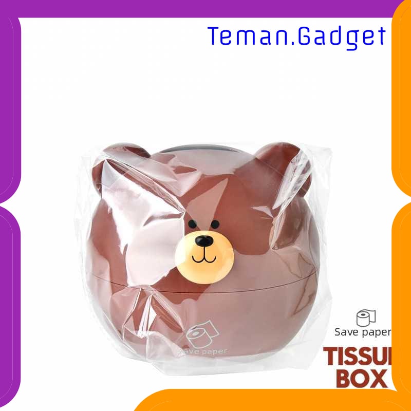 TG-DG2035 RIANCY KOTAK TISU GULUNG TISSUE ROLL BOX MODEL BEAR - RB556-1