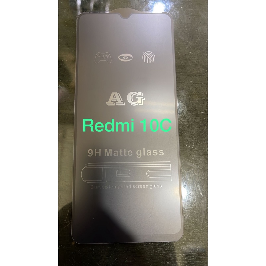 Anti Gores Glare (Anti Minyak) Matte Redmi 10 C