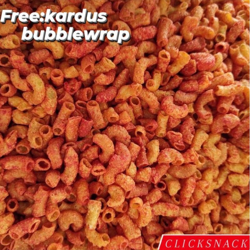 

[PROMO] MAKARONI PEDAS 250gr/CEMILAN PEDAS/SNACK KILOAN