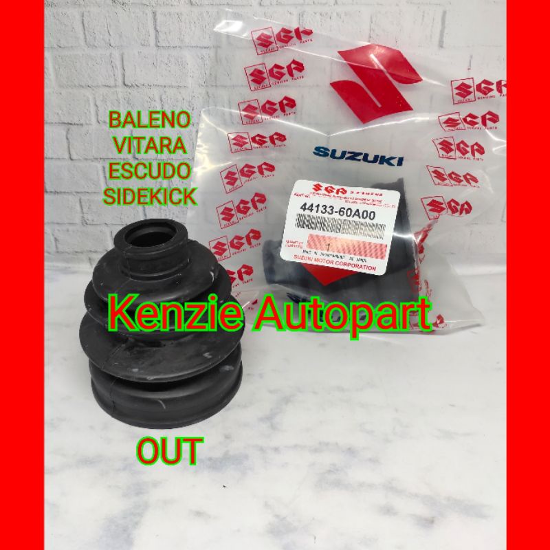 BOOT AS RODA CV JOINT BALENO VITARA ESCUDO SIDEKICK BAGIAN LUAR