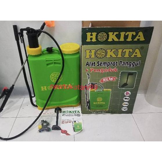 NEW 8.8 Sprayer manual 16 liter HOKITA harga ekonomis alat semprot hama tangki semprot desinfektan >
