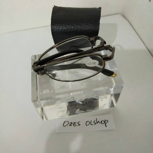 Kacamata lipat plus baca minus untuk pria wanita