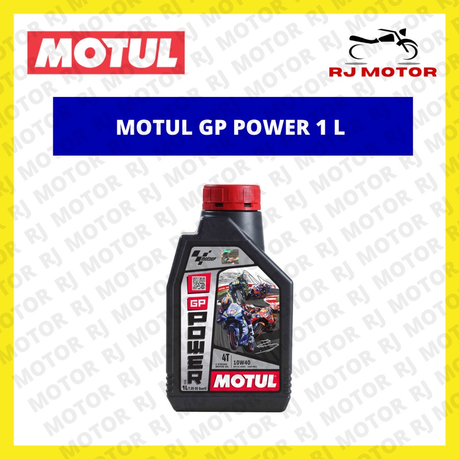 OLI MOTUL GP POWER 4T 10W 40 1 LITER OLI MOTOR ASLI