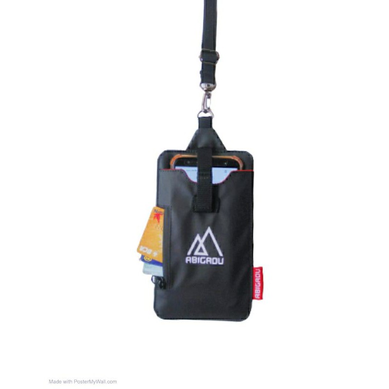 hanging wallet hp/kartu/gantungan leher/tas kalung | Abigadu