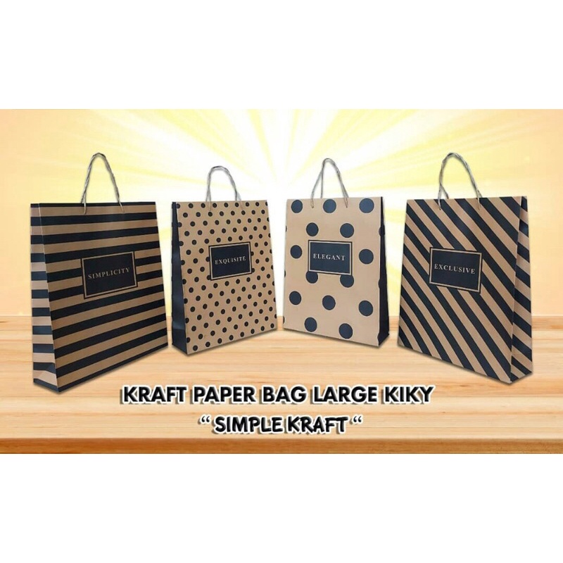 Jual Paper Bag Kertas Kiky | Shopee Indonesia