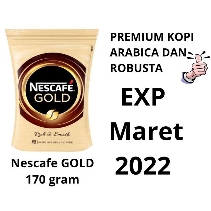 

Nescafe Gold 170 gram refill CUCI GUDANG