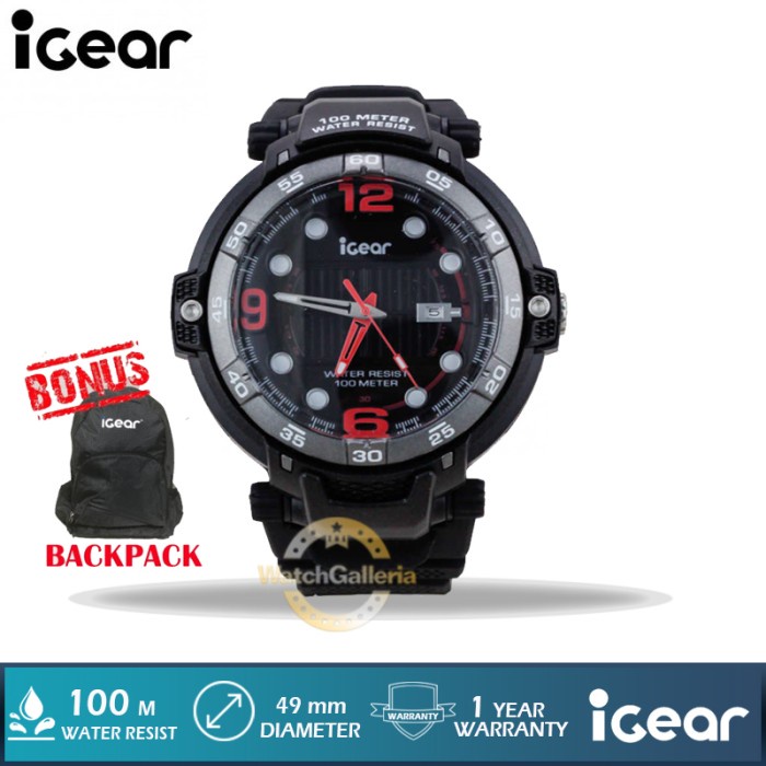Jam Tangan Pria Igear i46-1935 Original Murah