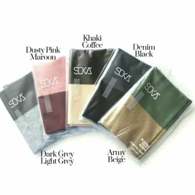 CIPUT Bandana SOKA Essentials Two Tone - Inner Hijab
