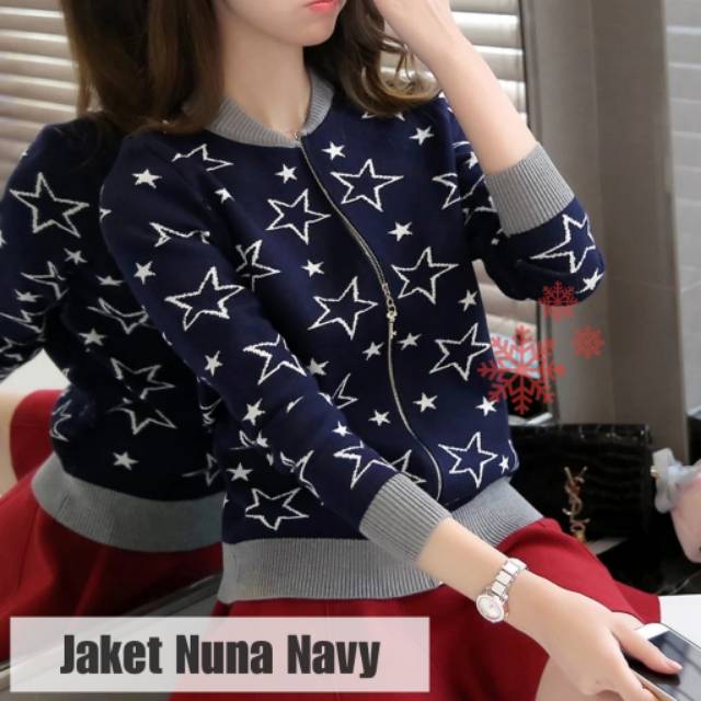 XC - JAKET STAR NUNA / JAKET WANITA / JAKET WANITA KEKINIAN / BEST SELLER / HIGH QULIATY