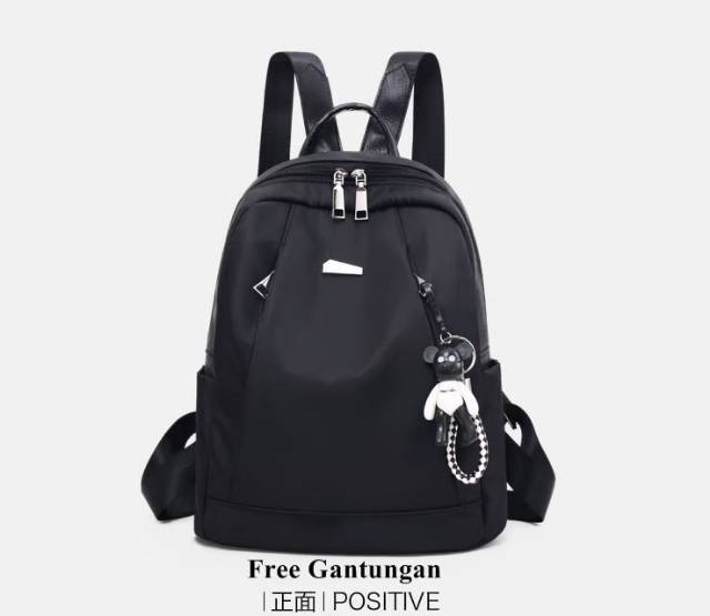 Tas Backpack Stylish Ransel Gantungan GTO WEEDOO POLOS