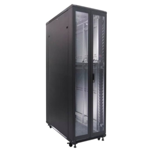 IR11542P - 42U Close Rack Depth 1150mm Perforated Door 19&quot; - INDORACK