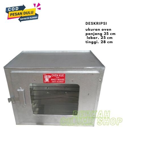 Oven Kompor Miky 3 Susun / Oven Tangkring Kompor Gas / Oven Kue Bahan Galvalum