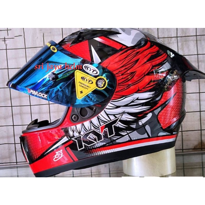HELM KYT R10 ANDI GILANG PAKET GANTENG