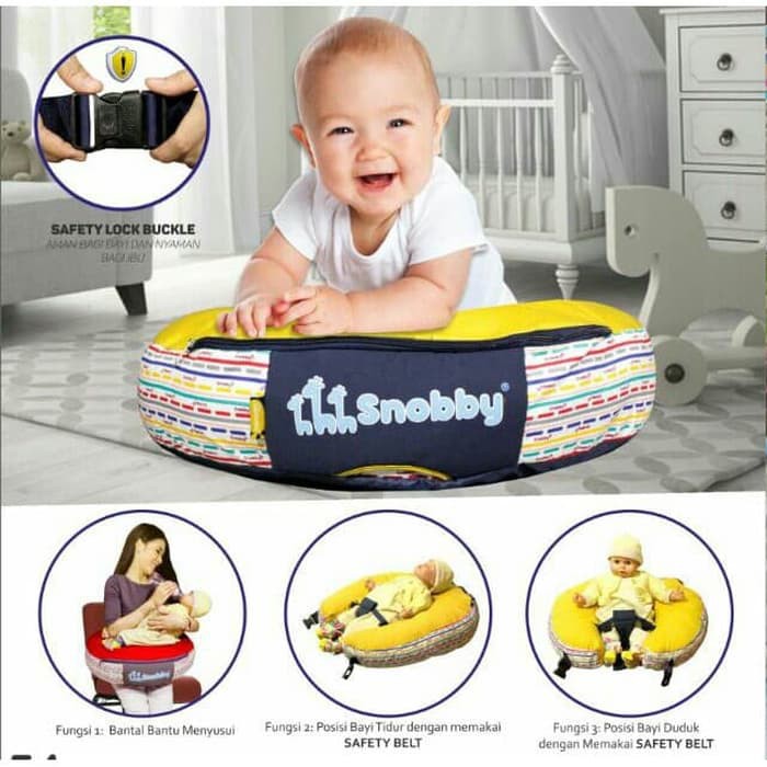 Makassar! Bantal Menyusui Snobby Line Series TPB 1623