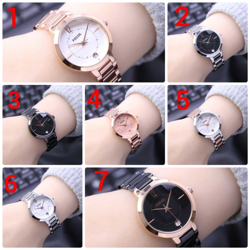 Jam tangan wanita/jam tangan fashion wanita FS LS7058 kaca belimbing-FS017