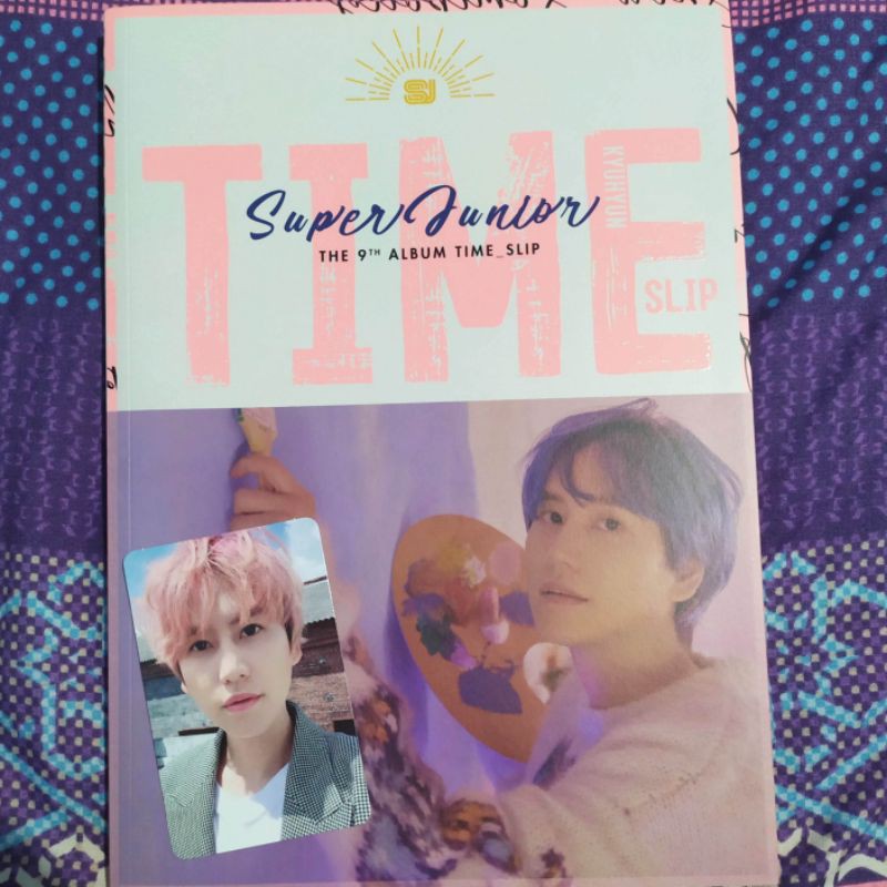 ALBUM SUPER JUNIOR "TIME SLIP" KYUHYUN VERSION