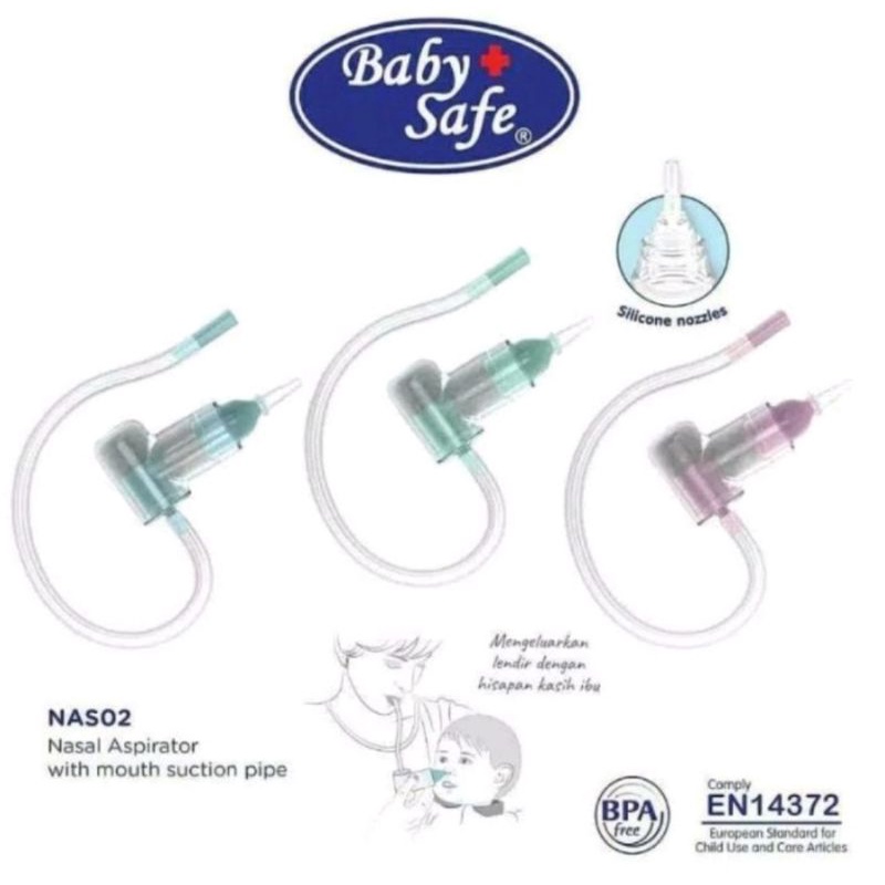 Baby Safe Nasal Aspirator NAS02 Alat Penyedot Ingus Bayi Baby Safe