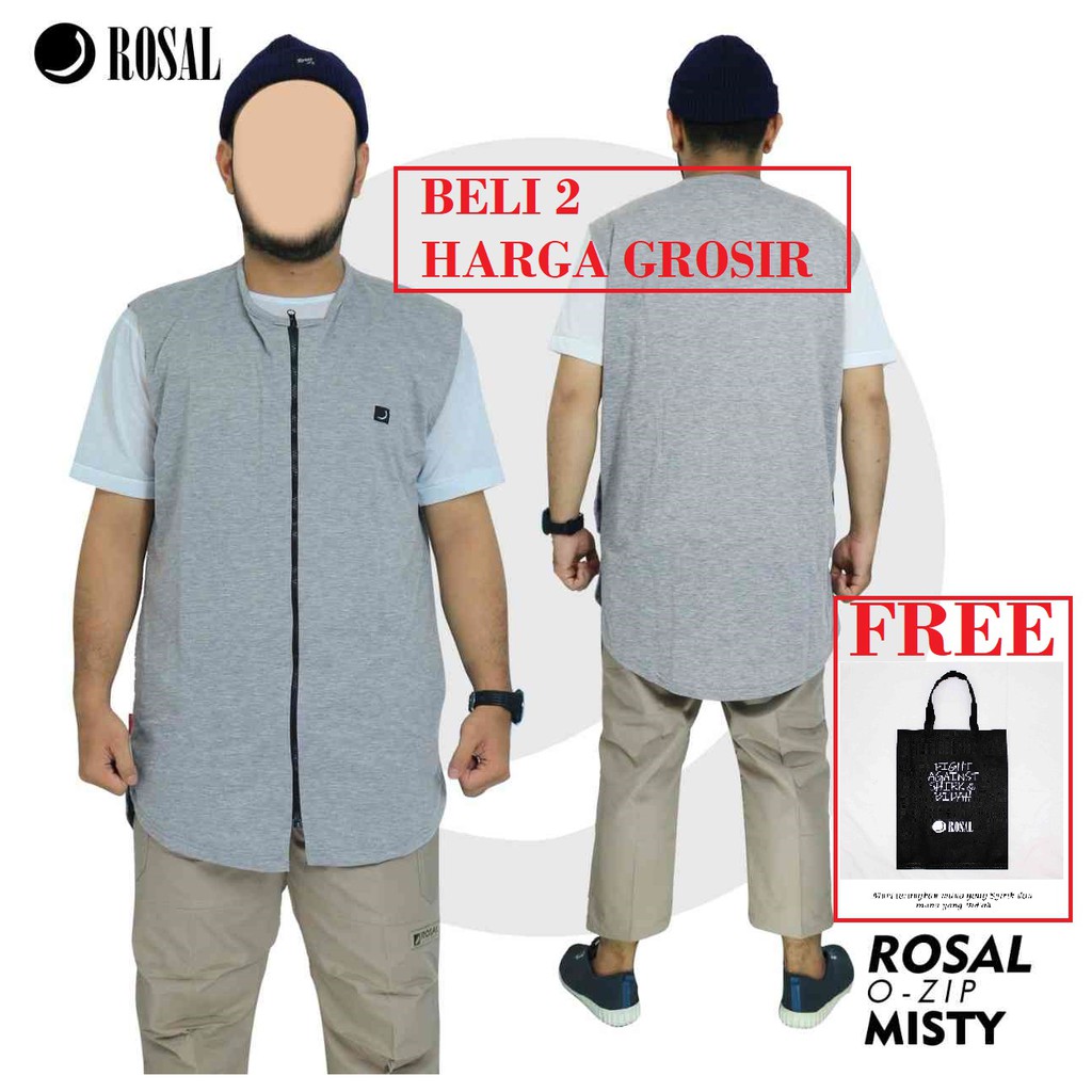 Rosal O Zip / Rosal / Rompi Sholat / Rompi Shalat / Rosal Zipper