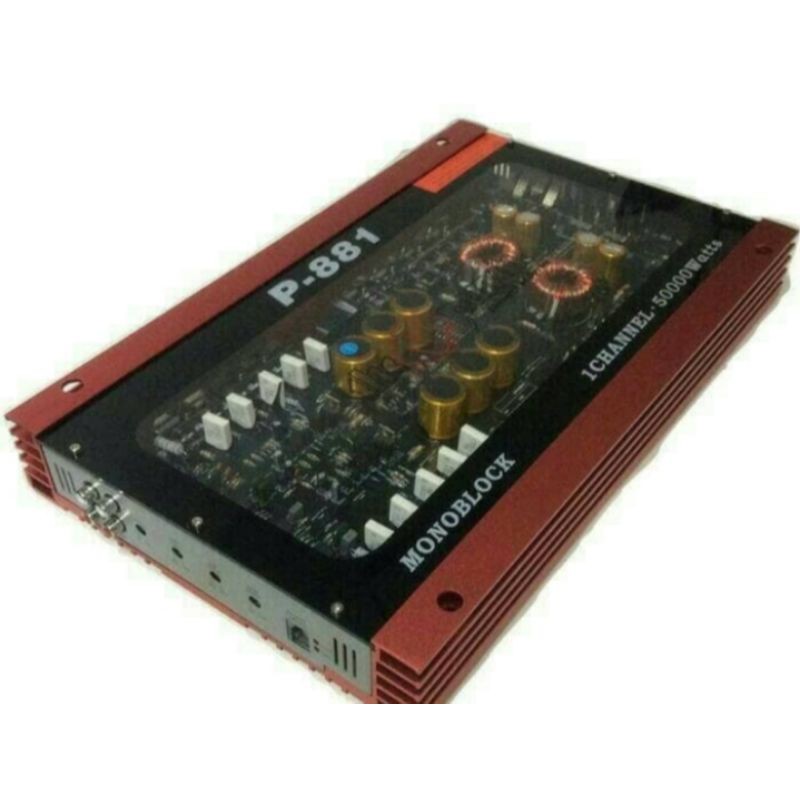 Power amplifier MONOBLOCK THE PUNCH P-881 Original tenaga badak