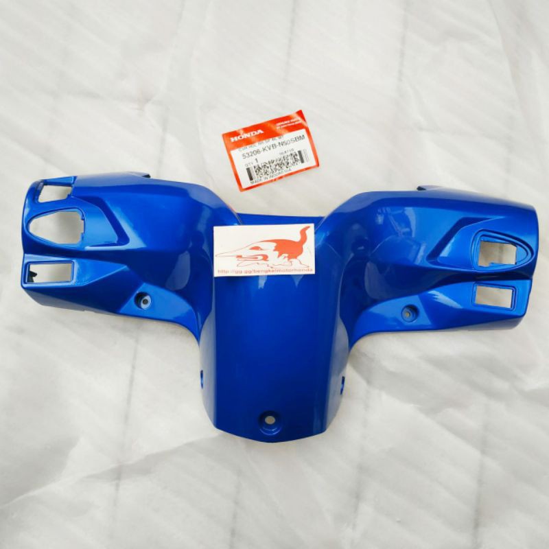 Batok Kepala Belakang BIRU Honda Vario 110 Karbu Techno CBS ORI AHM 53206KVBN50SBM