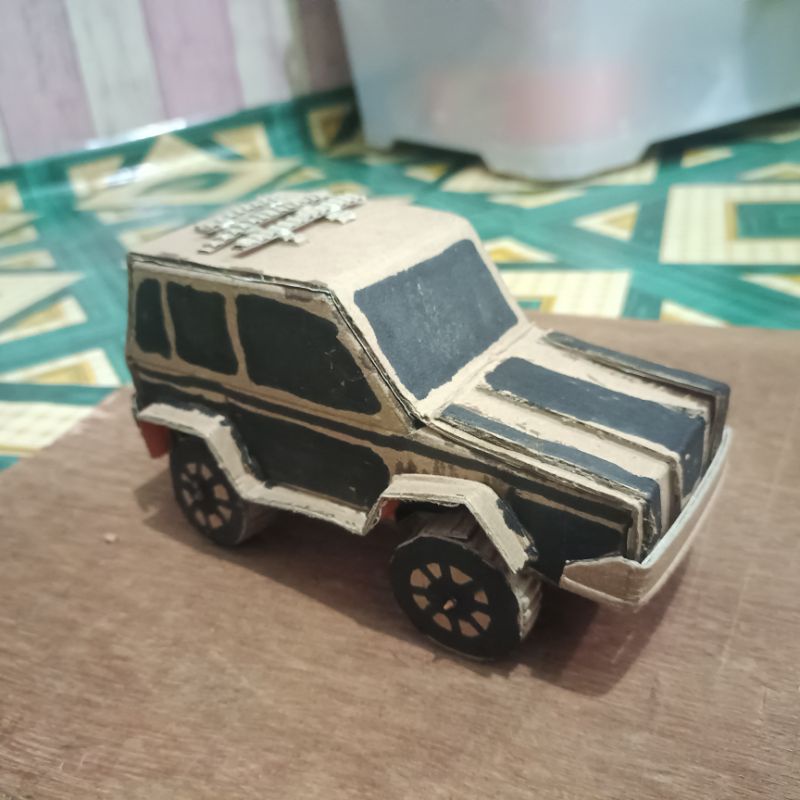 

Kerajinan Kardus/Prakarya Kardus/Mobil Kardus