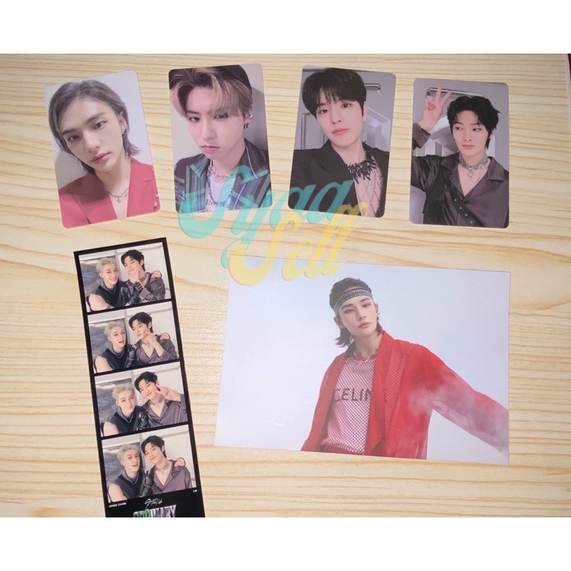 STRAY KIDS LUCKY DRAW DOMINO & VENOM HYUNJIN HAN SEUNGMIN IN JEONGIN