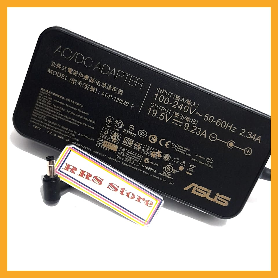 Adaptor  Charger Asus ROG G750,19v 9.23-180w(5.5mm*2.5mm) G750JX-DH71-CA G750JX-QS71-CB Asus G750JX-CV038H Asus G750JX-T4199H Asus G750JX-T4167H Asus G750JX-T4166H Asus G750JX-T4070H Asus G750JX-T4057H Asus G750JX-T4052H Asus G750JX-TB71 Asus g750jx