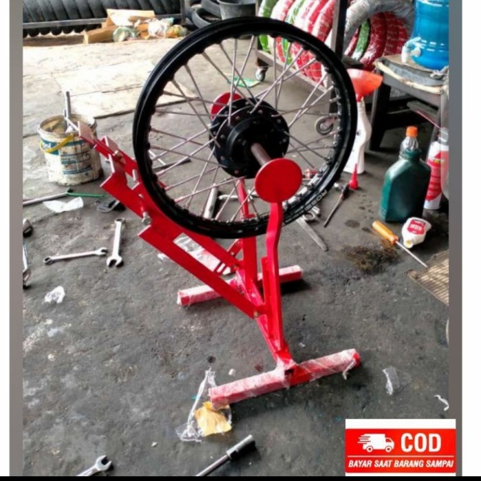 alat stel velg jari jari SEPEDA MOTOR sepeda ontel