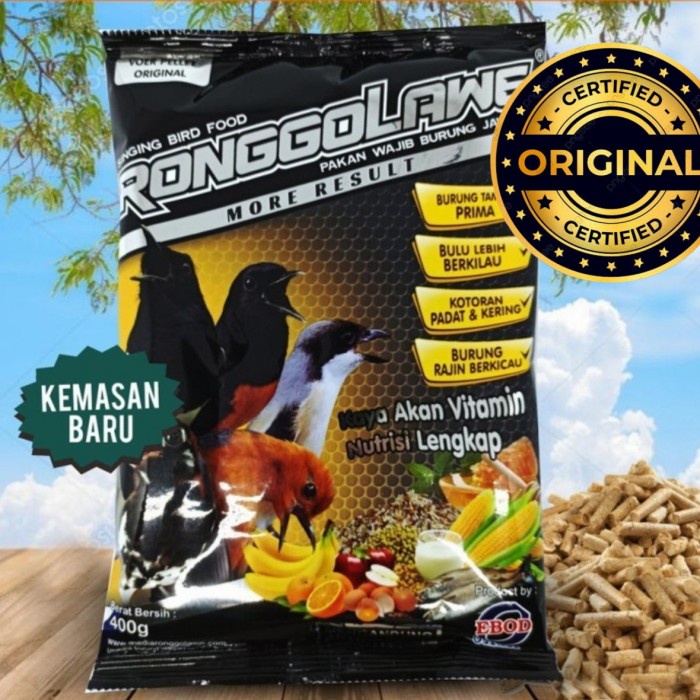 VOER RONGGOLAWE EBOD JAYA PAKAN BURUNG ANIS MURAI CUCAK DLL