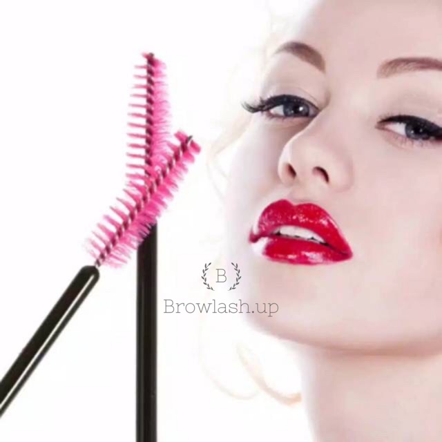 Mascara wand / spoolie brush eyelash extension