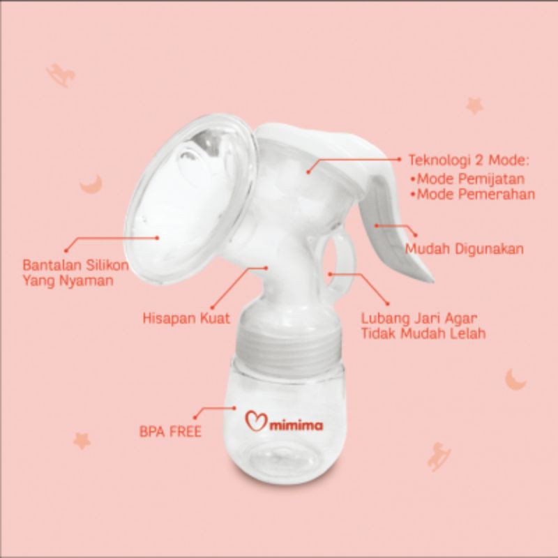 POMPA ASI / BREAST PUMP MANUAL MIMIMA