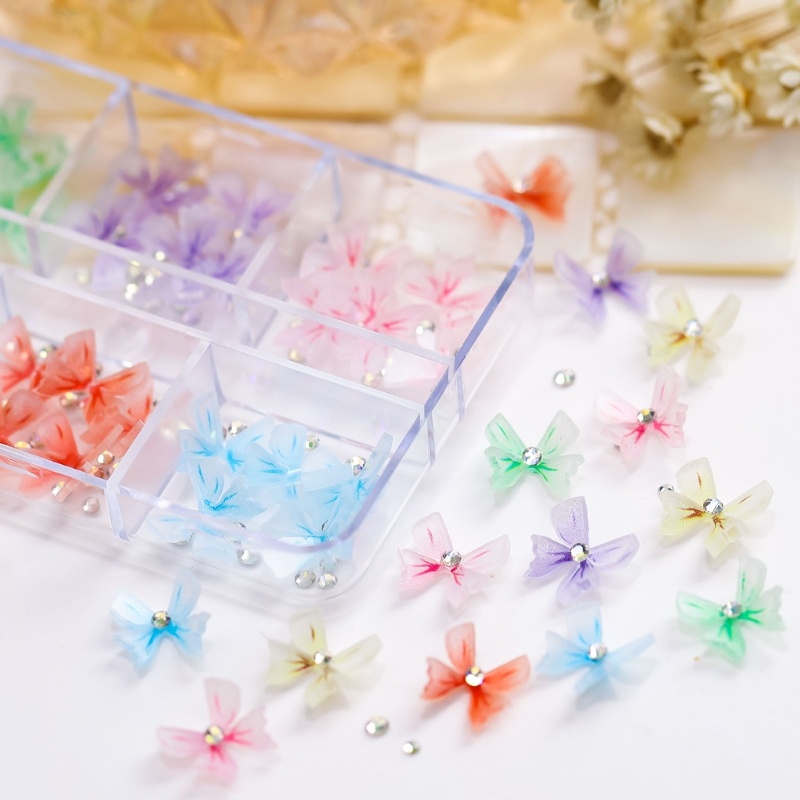 Zzz Ornamen Pita 3D Bahan Resin Akrilik Untuk Dekorasi Nail Art / Manicure DIY