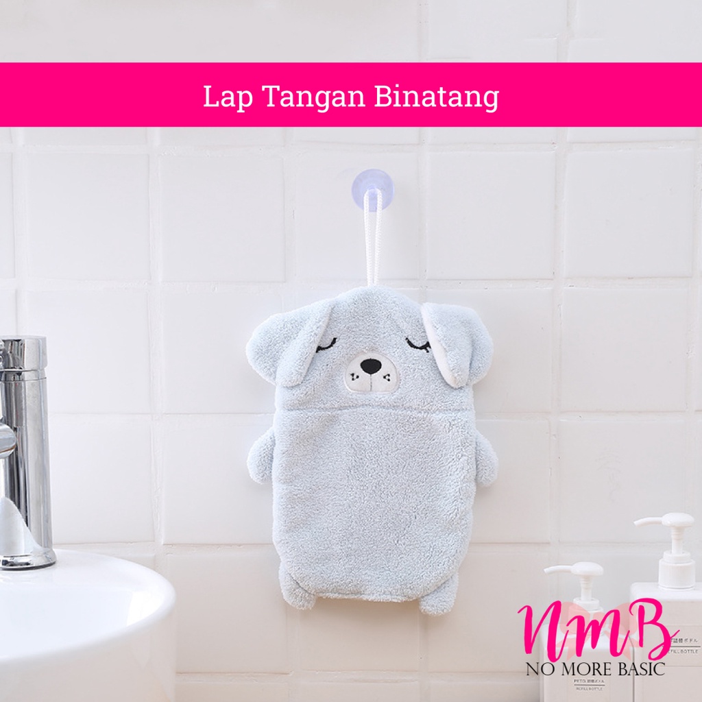 Lap Tangan Gantung Karakter Binatang / Handuk Tangan Gantung Karakter Binatang / Handuk Anak / Hand Towel