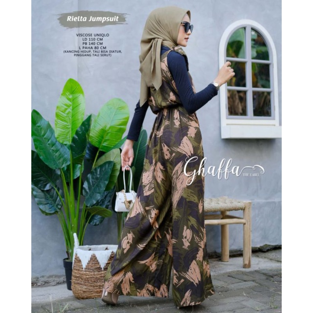 rielta jumpsuit rayon viscose by ghaffa label