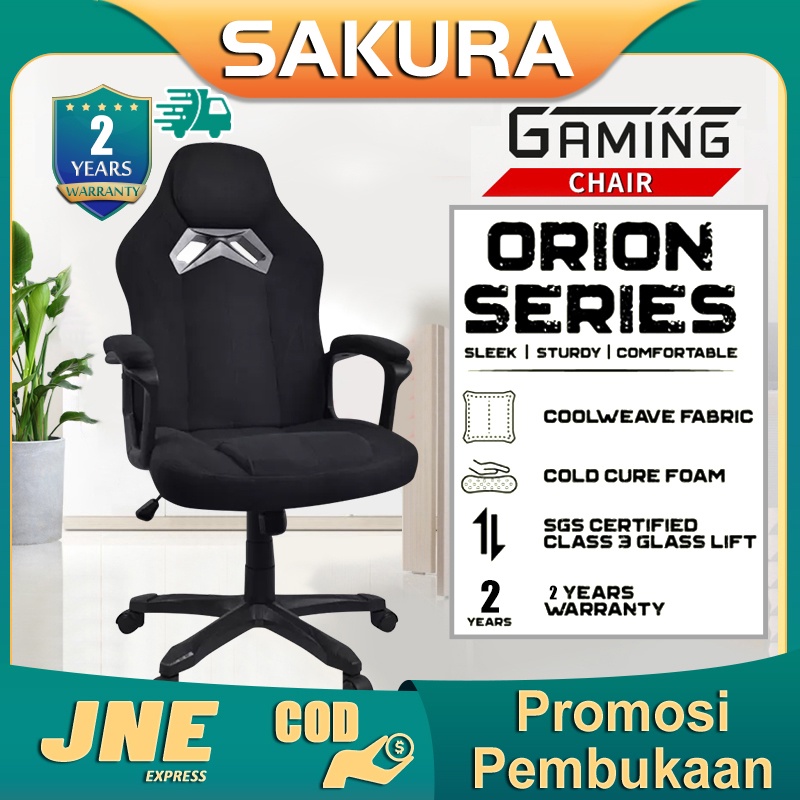 Weyon Sakura kursi gaming/gaming chair/kursi gaming murah/kursi gaming rexus /korsi gaming/Premium Quality Gaming Chair/kursi Gamers 155 ° derajat berbaring (505)