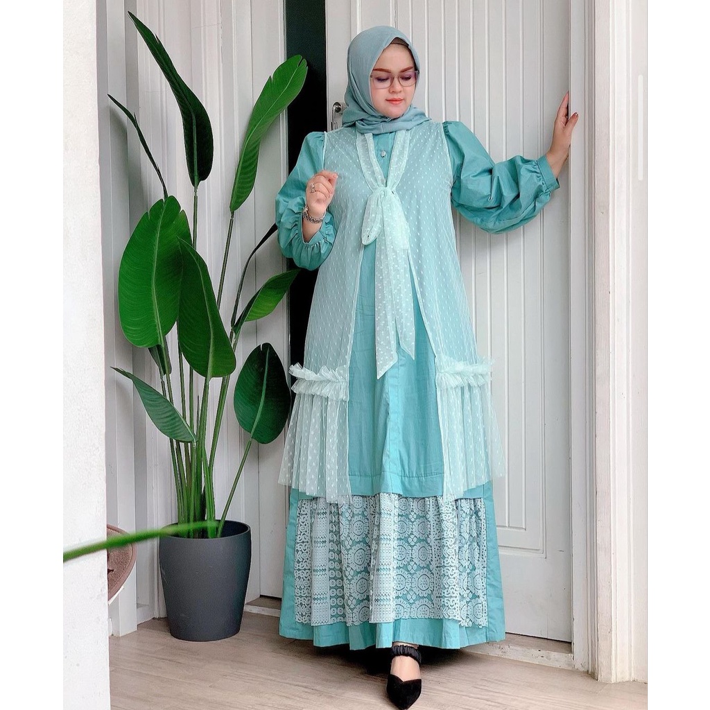 Dress + outer by @samaqita//dress raya/ raya collection 2022