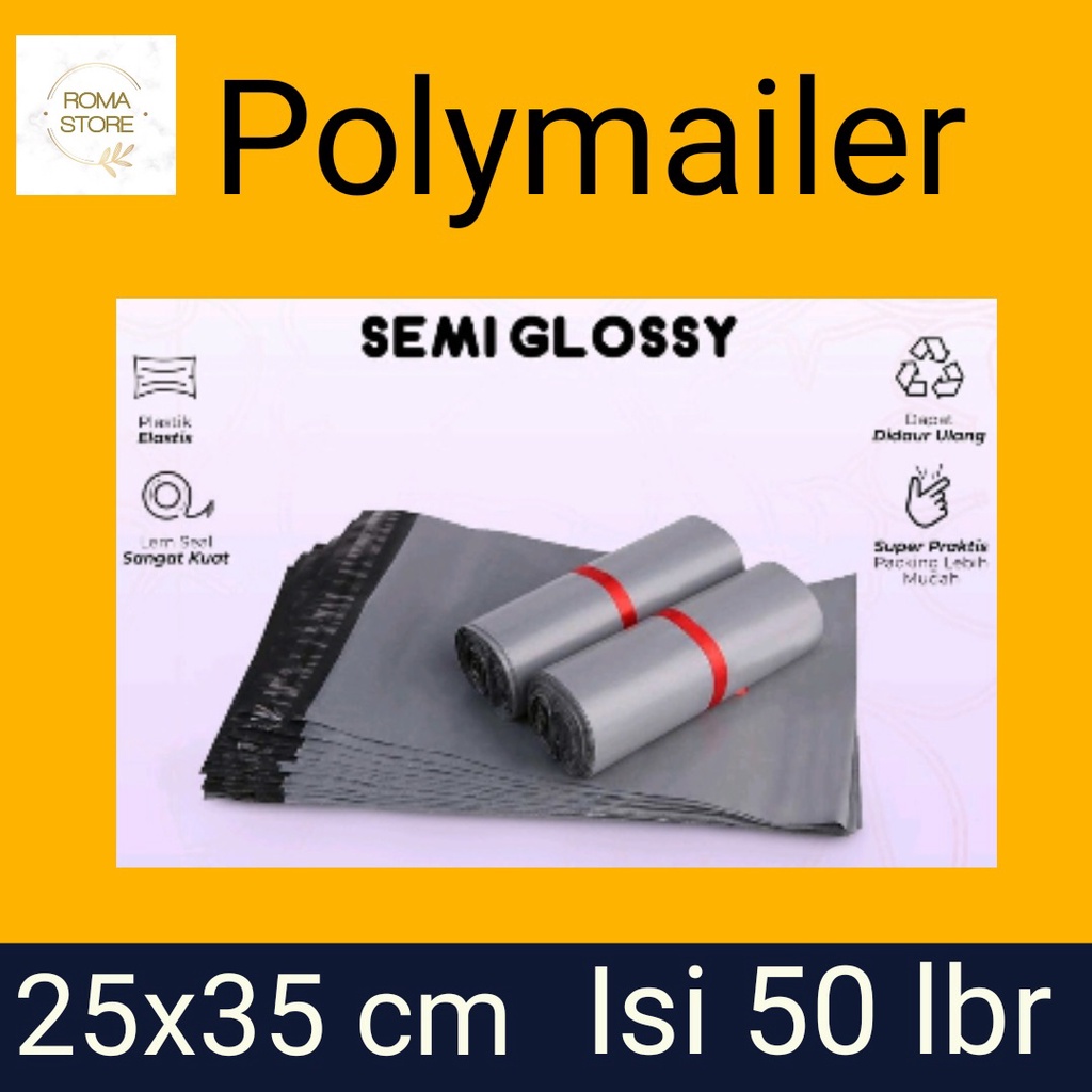

Plastik Polymailer Packingan Online Shop | Uk. 25x35