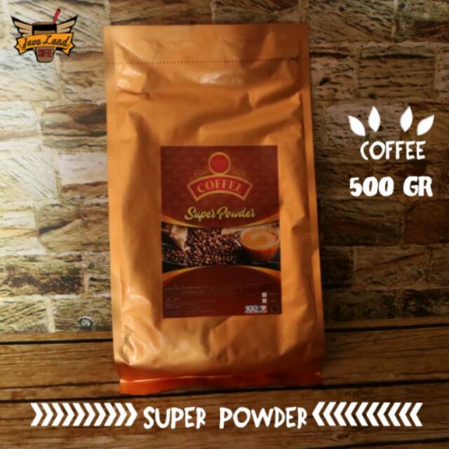 

Super Powder Coffee 500gr kbm