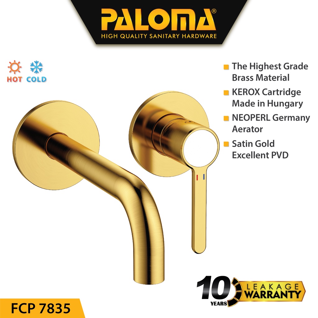 PALOMA FCP 7835 Keran Mixer Wastafel Cuci Tangan Panas Dingin Kran Air