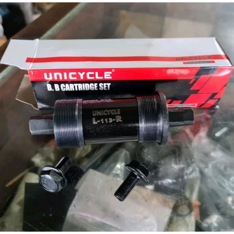 BB 110 113 118 122 127 MM Bottom bracket sepeda tengah As bearing laker