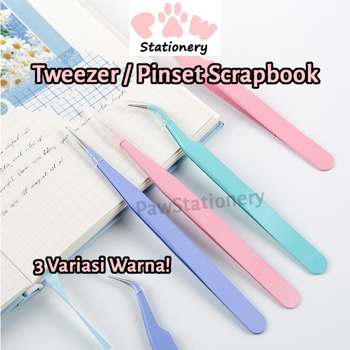 

Pinset / Tweezer warna Pastel untuk Scrapbooking Pinset Scrapbook Pinset Imut Pinset Lucu Pinset Pastel