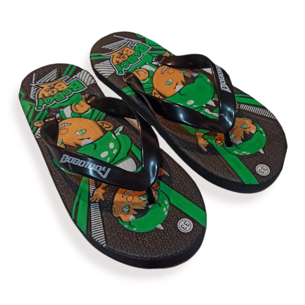 SANDAL ANAK KARAKTER BOBOIBOY | SENDAL KARAKTER BOBOYBOY MURAH SIZE 26-35